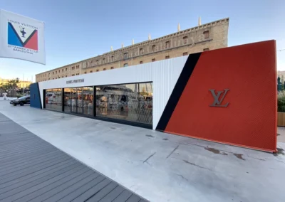 Construcción Exclusiva de Pop Ups para America’s Cup 2024 Barcelona