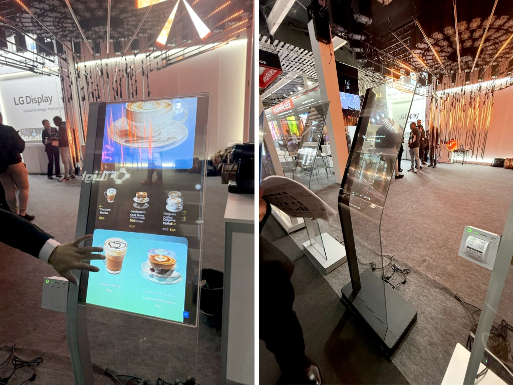 ISE2025 Tendencias tótems digitales interactivos display cafeterías y restaurantes horeca