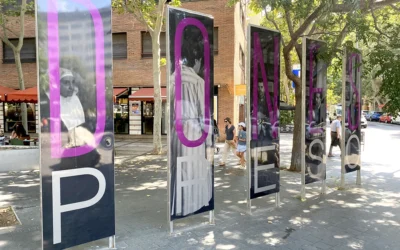 Restauramos los plafones conmemorativos del Monumento a la Cárcel de Mujeres de Les Corts