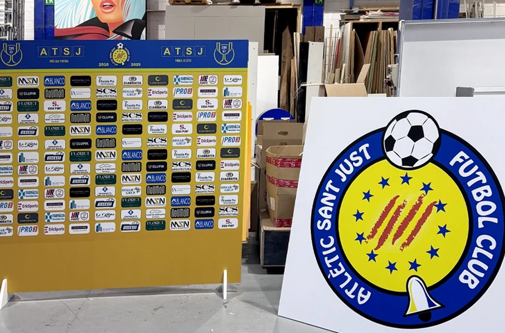 ESSA PUNT apoya al Atlètic Sant Just en una cita histórica de la Copa del Rey