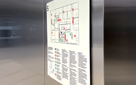 Directorios edificio y mapas de ubicación tipo de señalética de edificios