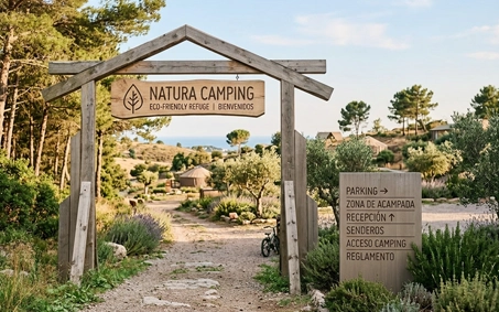 Señalización de Parkings y accesos tipos de Señalética para campings